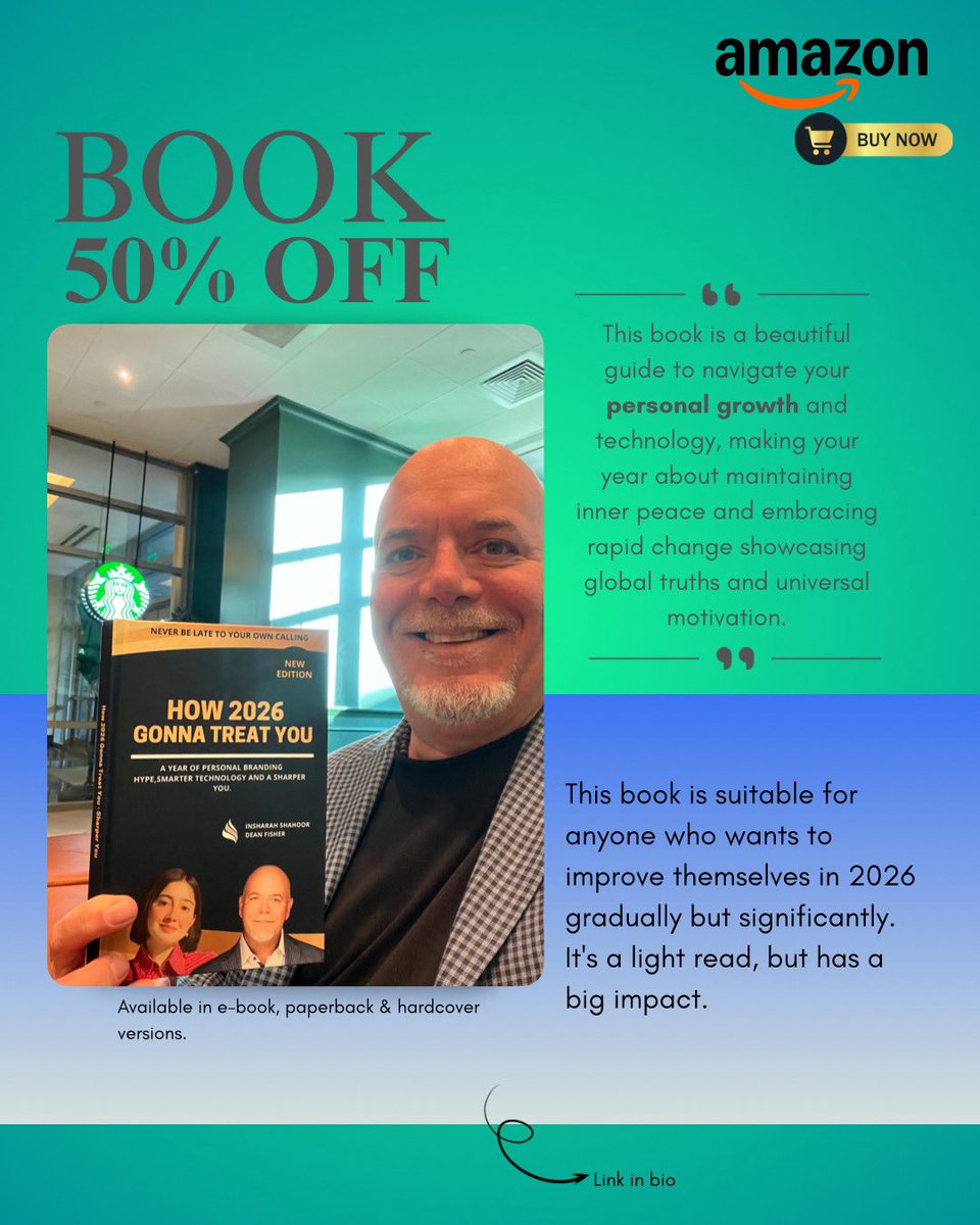 Enlightnldrship's tweet photo. Congratulations 🥳! 50% discount for our book for one month. Grab your copy and enjoy it at a very low price!💥 

Here’s the link: https://t.co/wZgCBfgXRE

#bookread #2026book https://t.co/5X9PhmYC4l