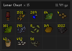 PansGaming's tweet photo. Lovely looking loot tracker for moons since coming back and starting the rebuild. Gonna be here for a while though so I suppose I better get used to this place xD https://t.co/NXmWb2XYTF