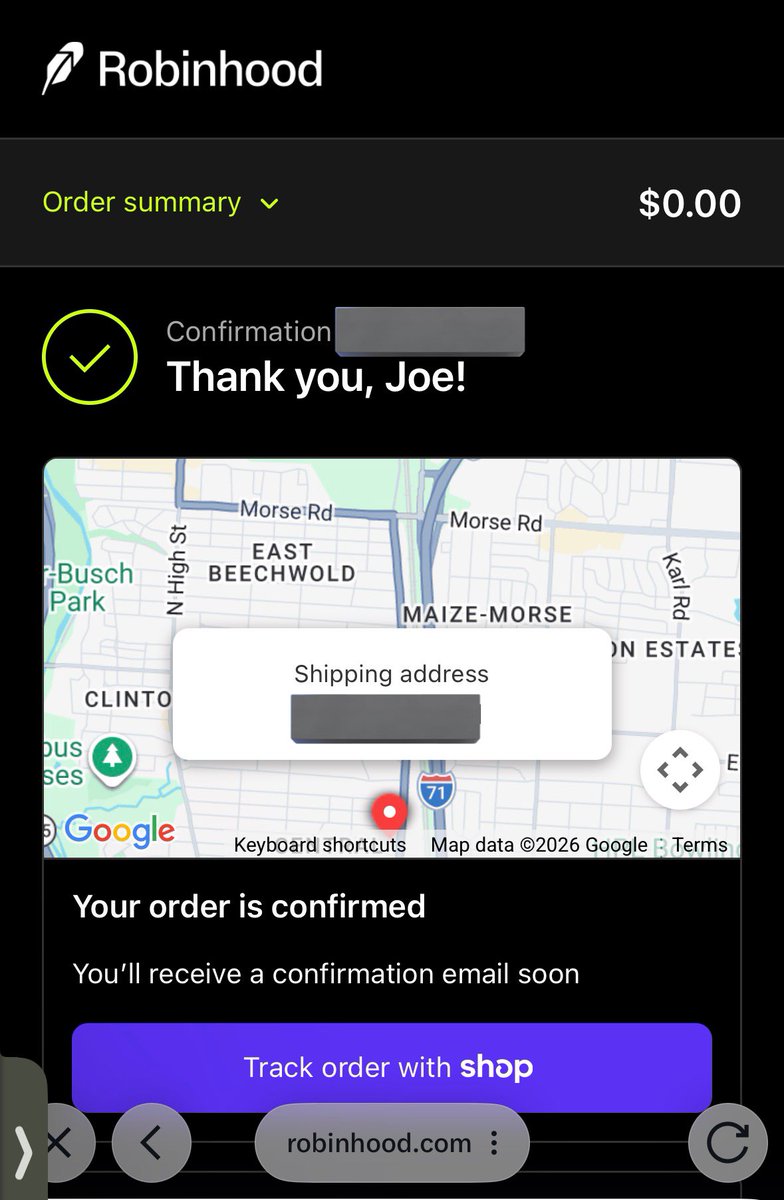 NoAverageJoe28's tweet photo. @RobinhoodApp Just got my FREE pair @RobinhoodApp thank you!! https://t.co/Xmf5uXPqab