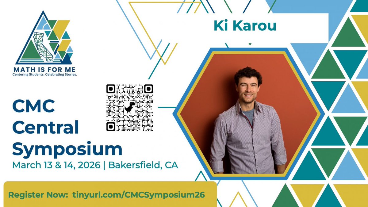 duanehabecker's tweet photo. 🍎 Calling all math educators!
Ki Karou is bringing powerful ideas for classroom practice to #CMCConference. Come learn, connect, and grow with us.
Register: https://t.co/seBIZqhtFP

@cmcmath.bsky.social @CAMathCouncil #iTeachMath https://t.co/nPeKCLvrWV