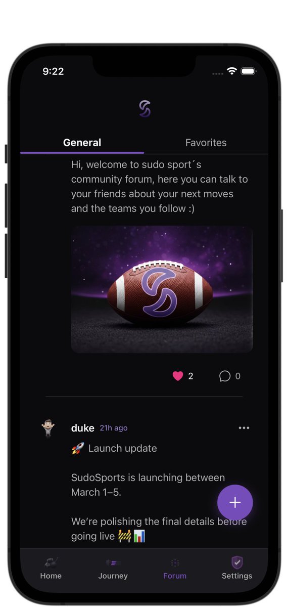 SudoSport's tweet photo. Introducing the SudoSports Community Forum 👥🏀🏈

Inside the app you can:
• Share your picks
• Post parlays
• Discuss games
• Compare predictions

It’s not just about the model.
It’s about the community.

#SudoSports #SportsCommunity #BuildInPublic https://t.co/QQsXcPn7ld