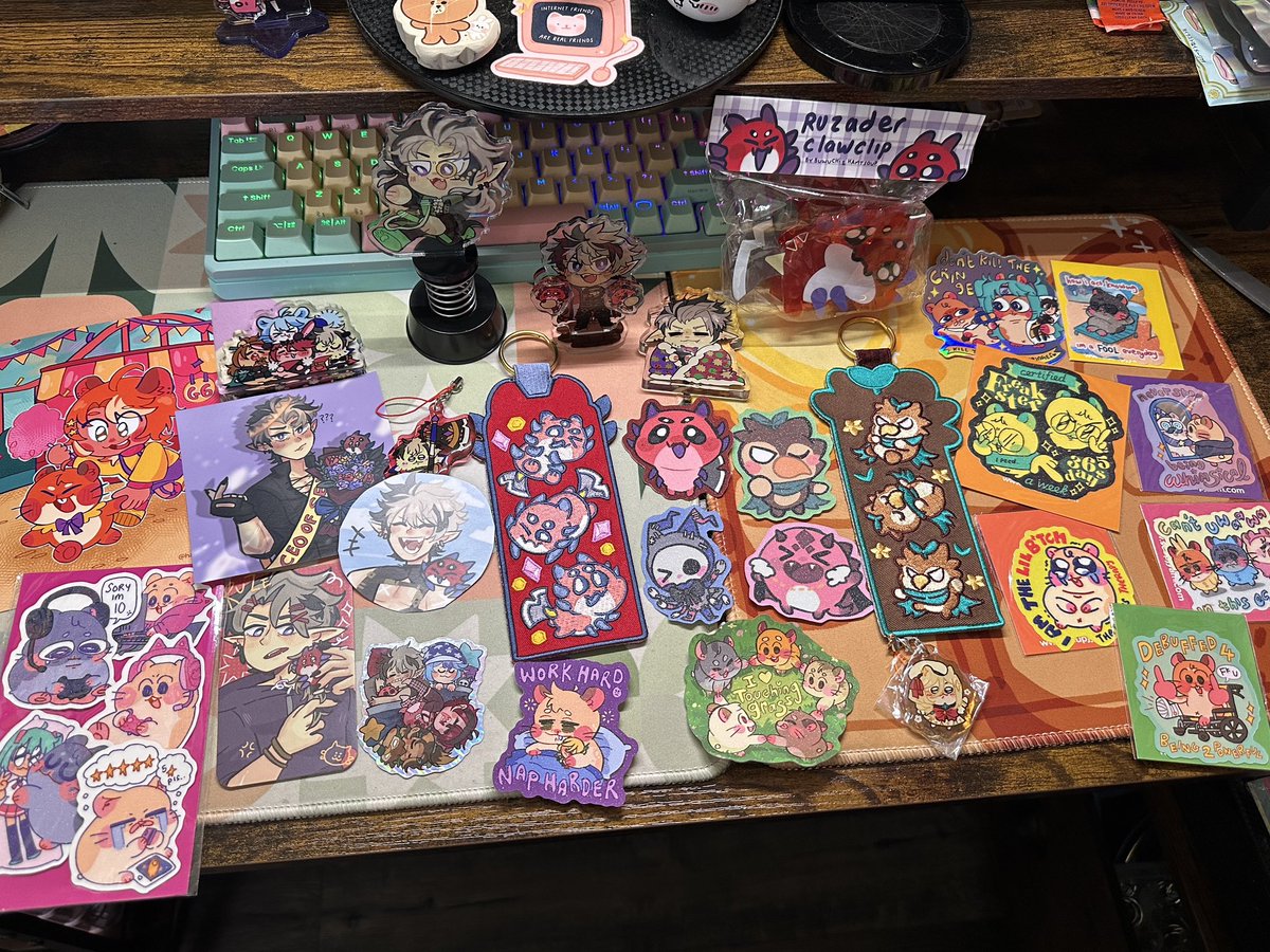 My <a href="/hamtsoup/">Soop 🐹🍲</a> order 
EUEUEUEUE ToT ITS ALL SO CUTE AND THEY INCLUDED SO MAY FREEBIES THANK YOU SO MUCH AAAAAAA
🥺💖😭🥺💘❤️💢