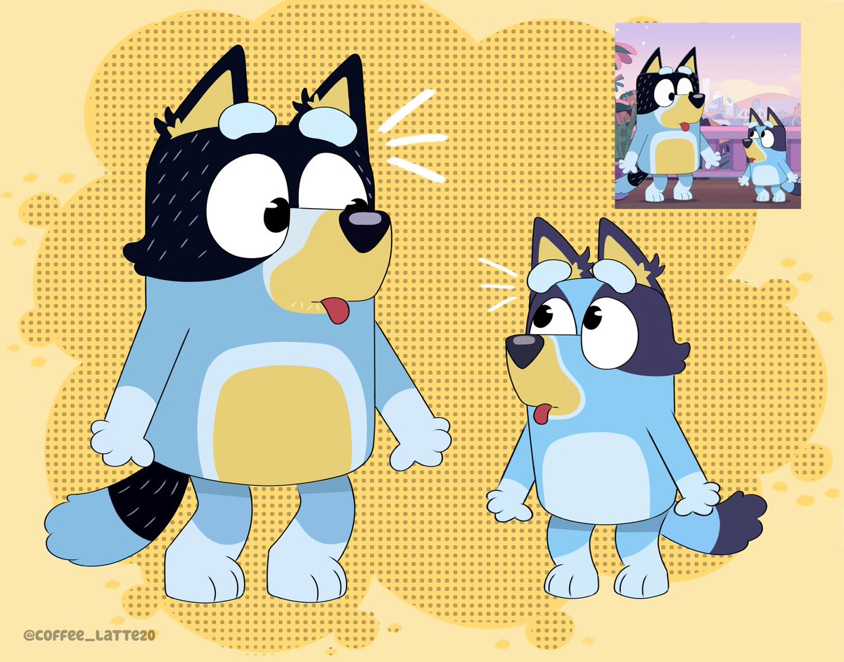 Copycat💙✨
#blueyfanart #blueyart