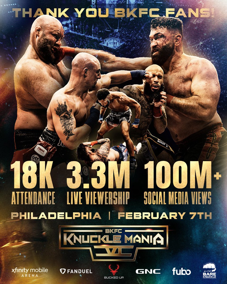 Bare Knuckle FC tweet media