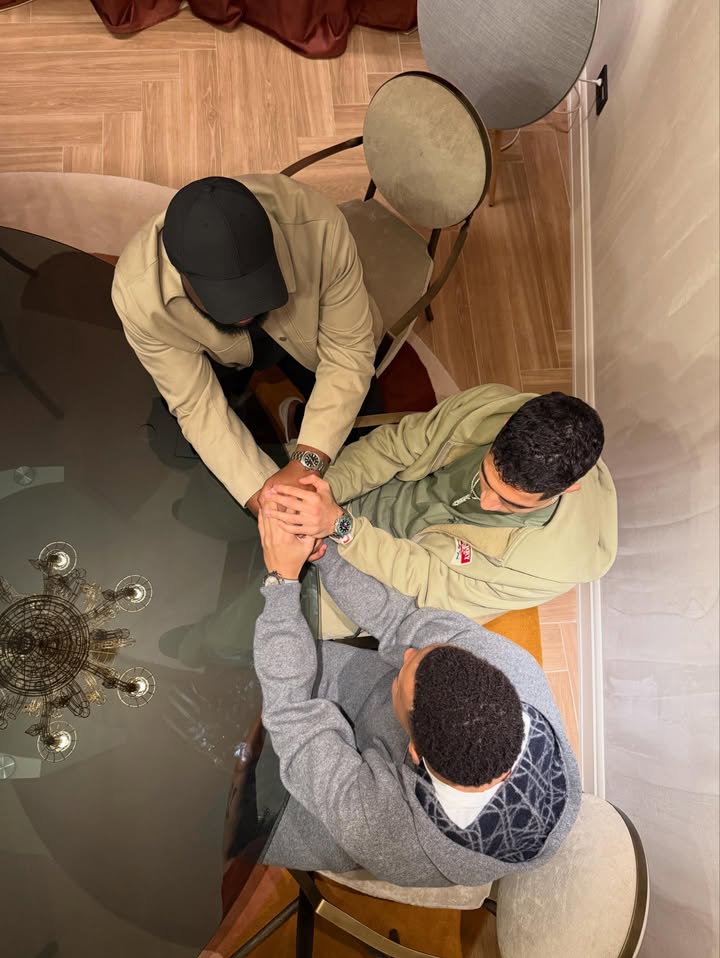 Kylian, my love, my life, my tenderness, my soul, and the light of my eyes, he looks handsome. I pray that God protects him😘😘😘