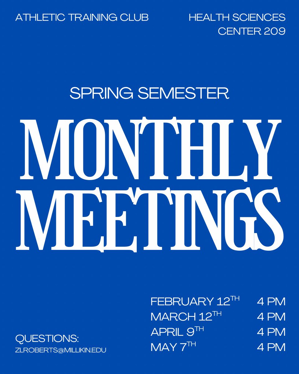 Millikin University Exercise Science and Sport tweet media