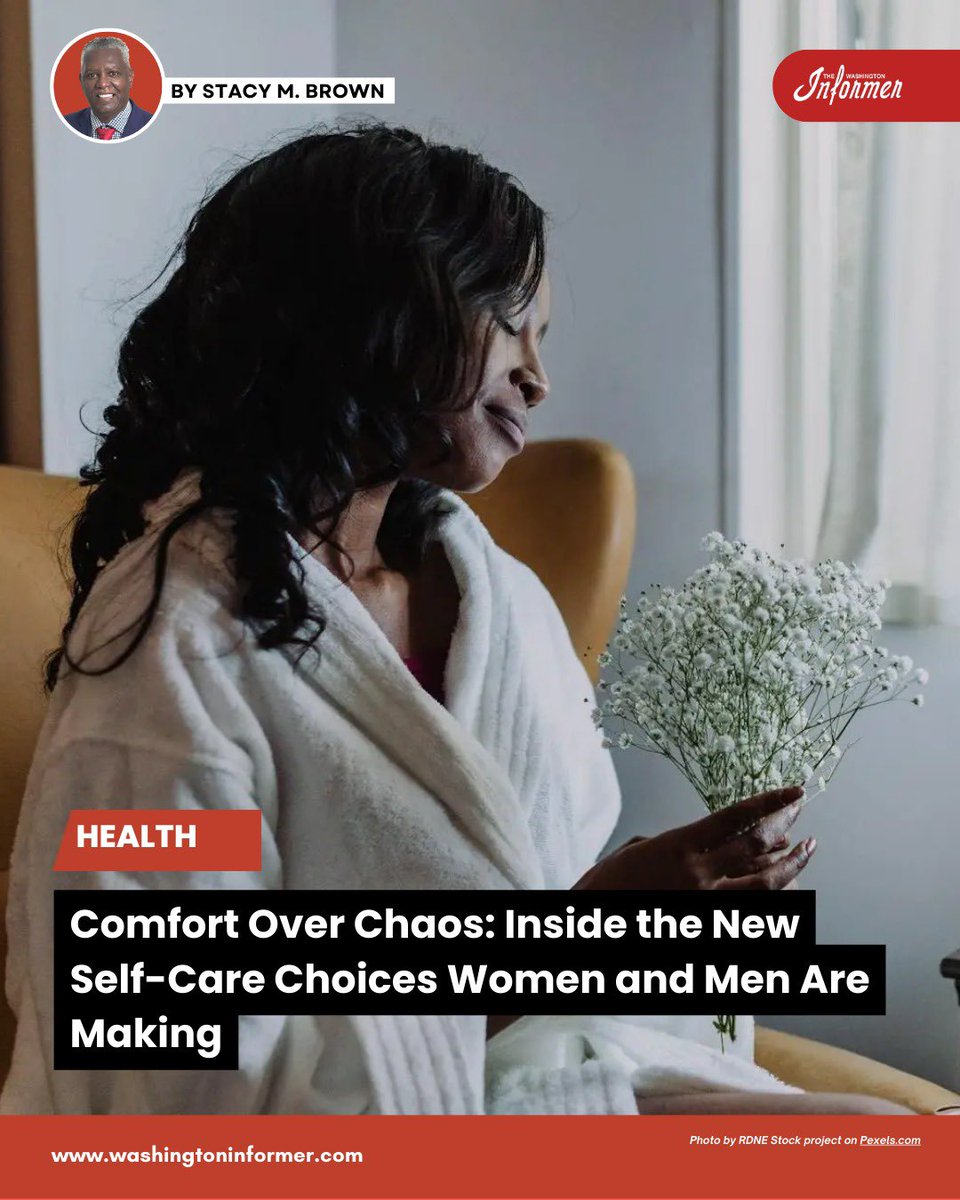 WashInformer's tweet image. Comfort over chaos 
From cozy girls’ nights in to intentional grooming routines — self-care is being redefined.

Read more washingtoninformer.com/men-grooming-s…

#SelfCare #GalentinesDay #MensGrooming #MentalHealthMatters #valentinesday