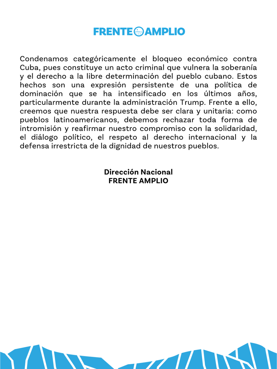 Frente Amplio Chile tweet media