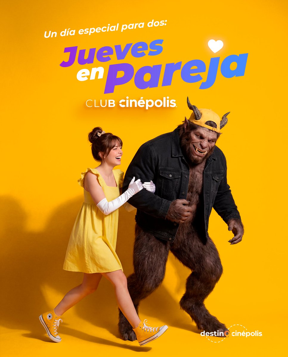 Cinepolis's tweet photo. ¡Los jueves a partir de hoy se viven en el cine! 🍿😏✨  

Si eres parte de #ClubCinépolis ya puedes comprar tu #ComboCita desde la app de #CinépolisGO. ¿Quién será tu primer invitado? https://t.co/6xTwiOtXjR
