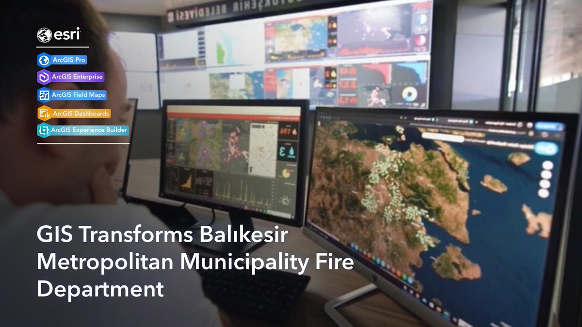 Esri Public Works tweet media