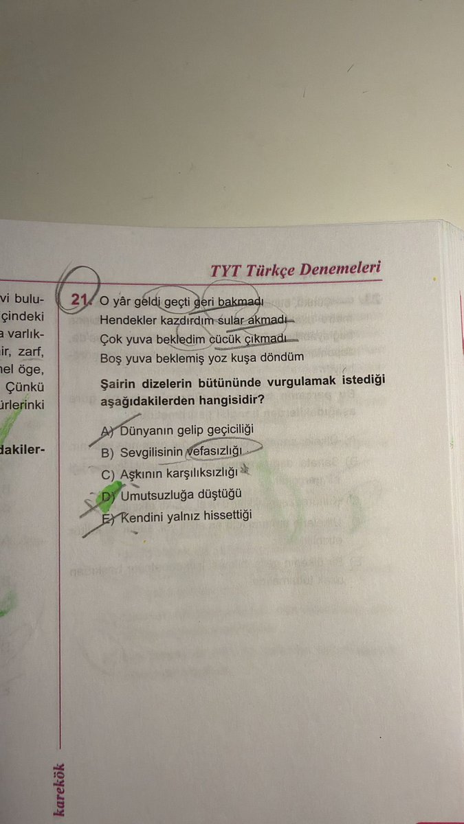 Akşam akşam öğrenciden gelen soruya bak değil sigara ciğerim alev aldı jdjdjd