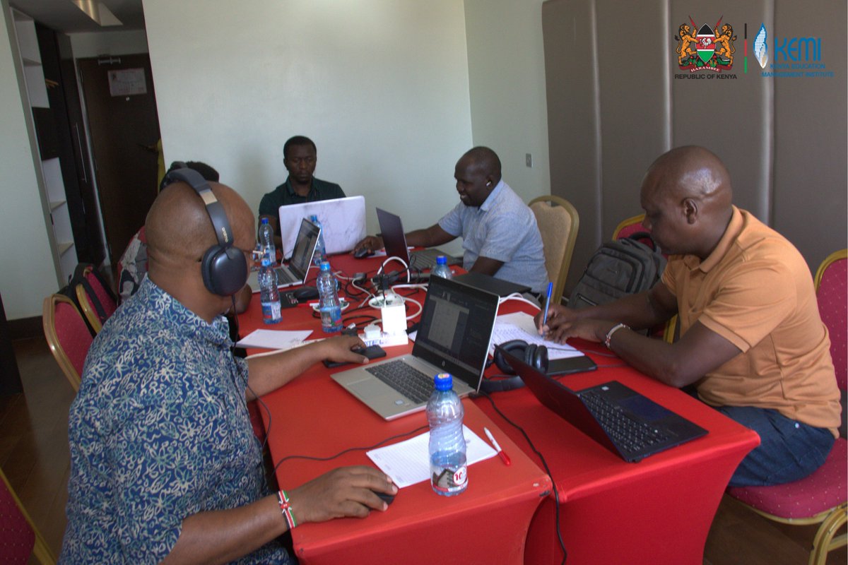 KEMI_KENYA's tweet photo. The KEMIS online training for field officers kicked off yesterday, bringing together RDEs, CDEs, SCDEs, QASOs, Education Officers, and School Auditors.
These cadres are critical in supporting and overseeing institutions of learning in the implementation of KEMIS.
#KEMI #KEMIS https://t.co/mFQ0FnffvC