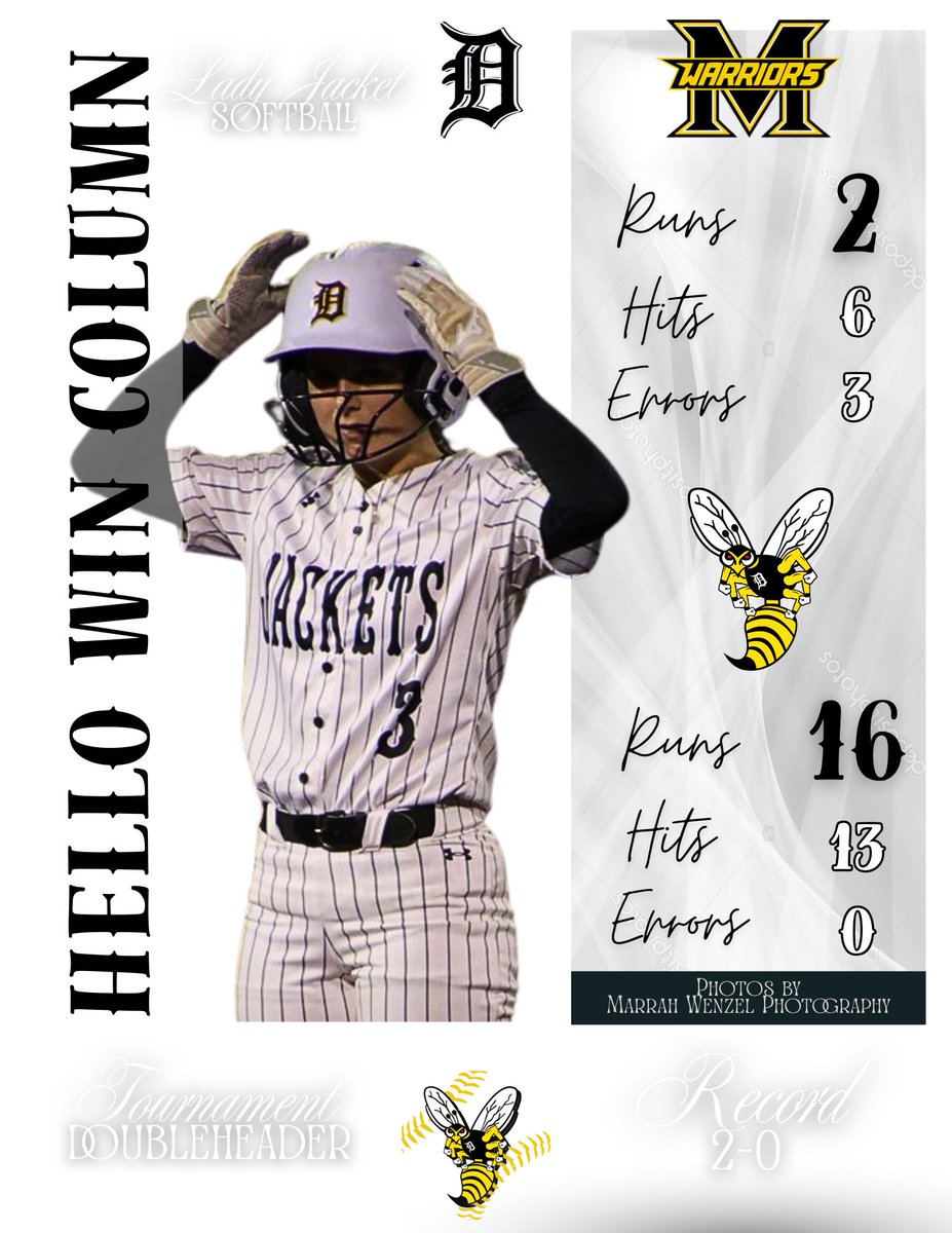 Denison Lady Jacket Softball tweet media