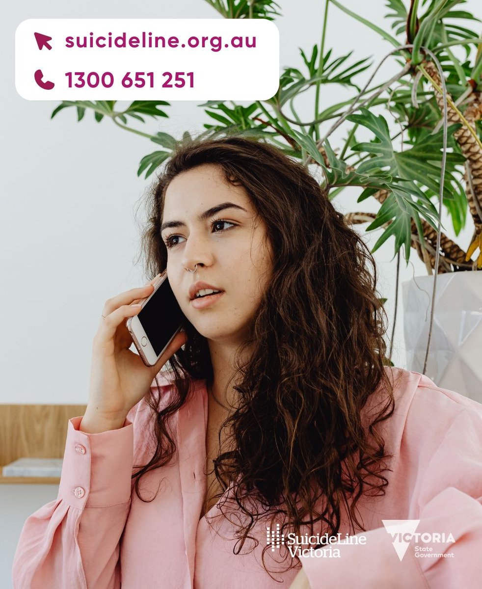 SuicideLine Victoria tweet media