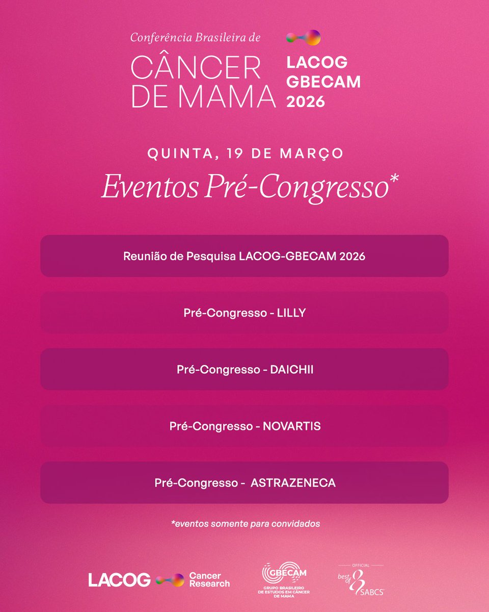 LACOG - Latin American Cooperative Oncology Group tweet media