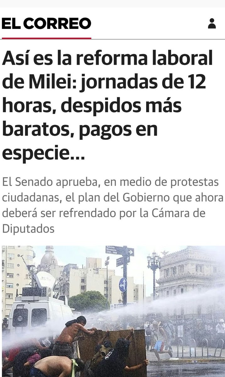 La reforma laboral de #Milei la firmarían PP y VOX.

Estos "patriotas" van a permitir que  puedan despedirte sin finiquito y que trabajes más de 12 horas por menos del SMI. 

La (ultra)derecha machaca a los pobres mientras regala el país a los ricos.

Abre los ojos.