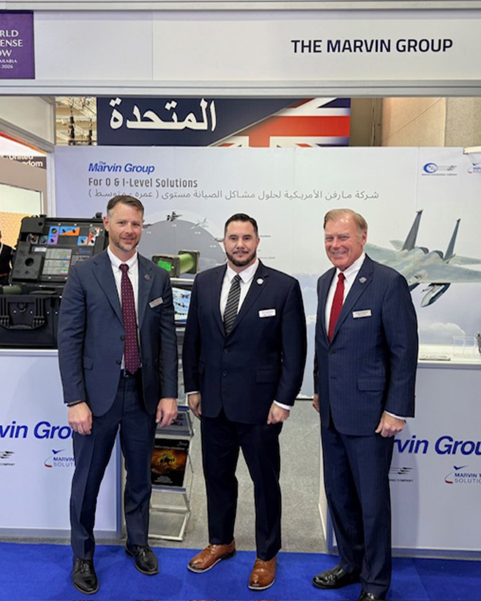MarvinTestSoln's tweet photo. Thank you for joining us at the World Defense Show! We’d like to thank everyone for the opportunity to discuss the latest developments in armament test, and to demonstrate our commitment to warfighter readiness and support. https://t.co/UBSy82bW0M