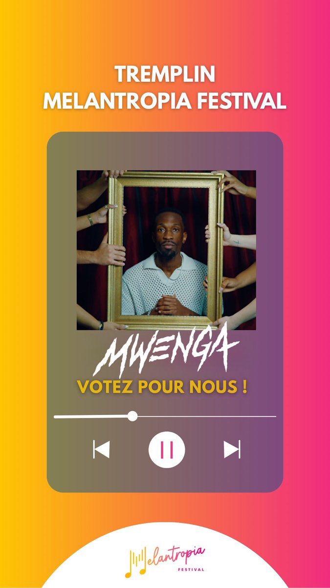 Je participe au tremplin Melantropia pour avoir la chance de me produire lors de leur festival, qui aura lieu du 4 au 6 septembre 2026 à Yverdon 🎶
Si vous avez une petite minute, vous pouvez me soutenir en votant pour moi via ce lien :
melantropia.ch/vote-tremplin-…

Merci infiniment🙏🏾