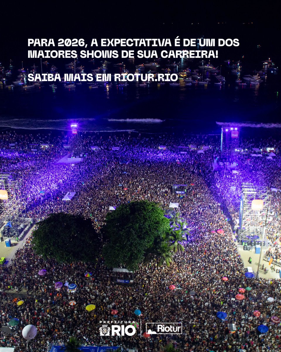 SHAKIIIIIRA🔥

O mistério acabou e começou a contagem regressiva! 

São estimadas 2 milhões de pessoas no dia 2 de maio na Praia de Copacabana.