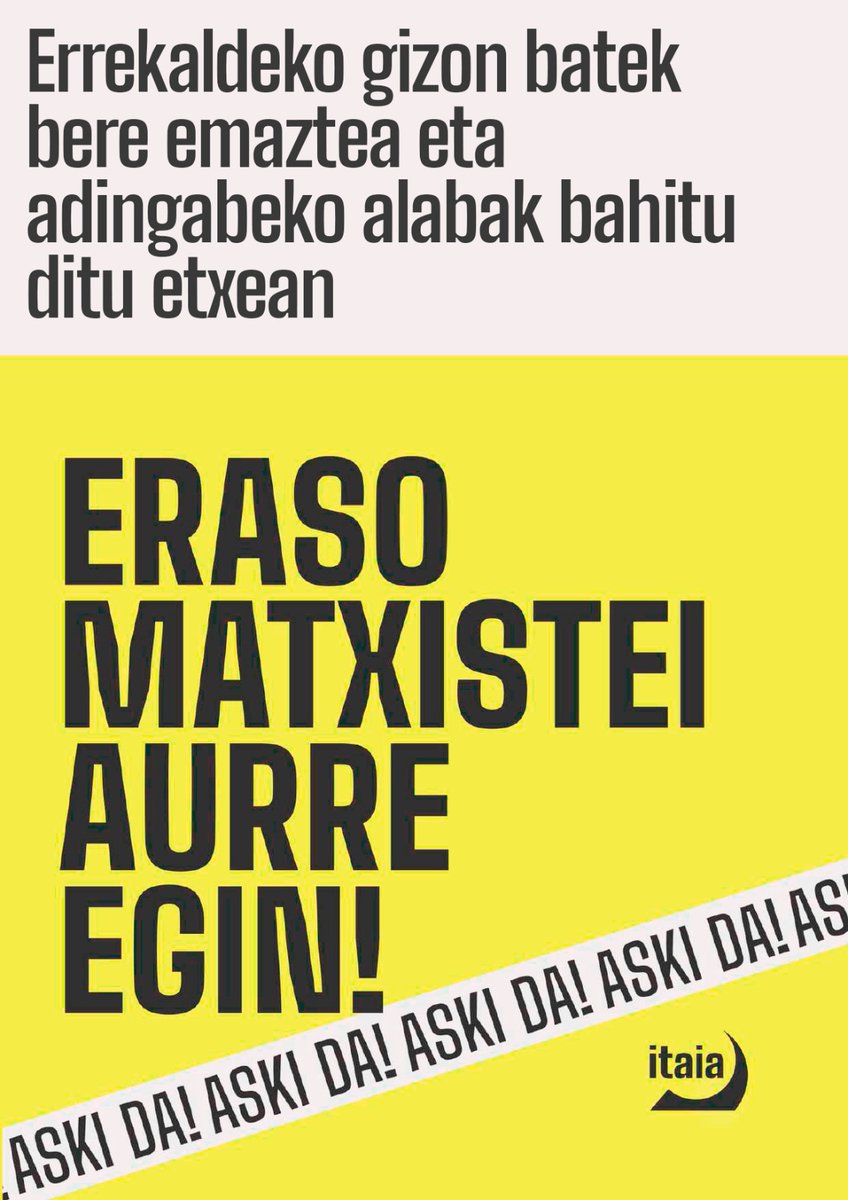 ‼️ ERREKALDEKO GIZON BATEK BERE EMAZTEA ETA ADINGABEKO ALABAK BAHITU DITU ETXEAN