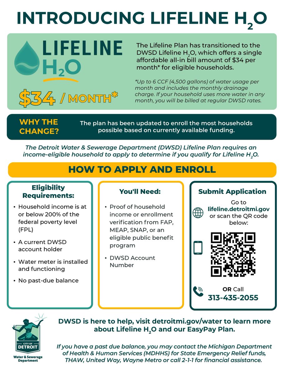 Detroit Water DWSD tweet media