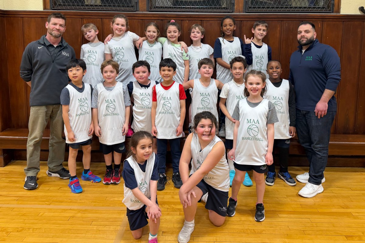 MAA Basketball continues to bring our community together! 🏀

Students in Grades 1–6 are welcome to join our basketball team, which plays other local Catholic schools every week. Last Friday, our Grades 1 &amp; 2 team fought back from 10 points down for an amazing comeback tie. Our