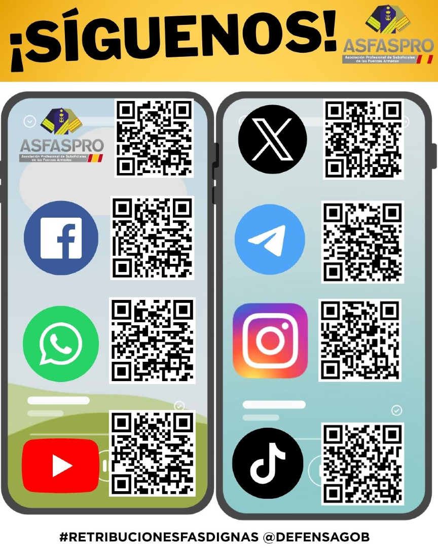 goo.su/U4foL 
t.me/ASFASPRO
#RetribucionesFASDignas <a href="/Defensagob/">Ministerio Defensa</a>