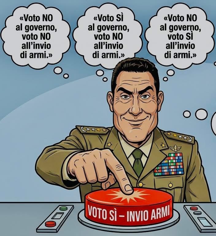 's tweet image. No, non voglio polemica ne’ voglio essere mosso da pregiudizio.
Però aiutatemi a capire.
Su #Kiev il #centrodestra vota sì su fiducia e decreto.
La #sinistra un po’ no e un po’ si.
#Vannacci un po’ si e un po’ no.
La politica al contrario: ma a che serve? ☹️