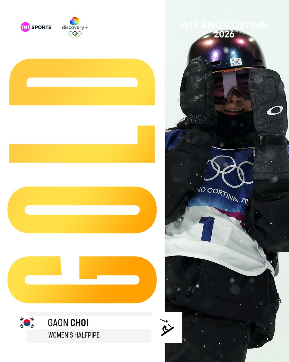 tntsports's tweet photo. Gaon Choi wins GOLD at her first-ever Olympic Games 🥇

Just 17 years old,and she does it on her debut. Unreal. 🔥👏 https://t.co/idfb4bOO0C