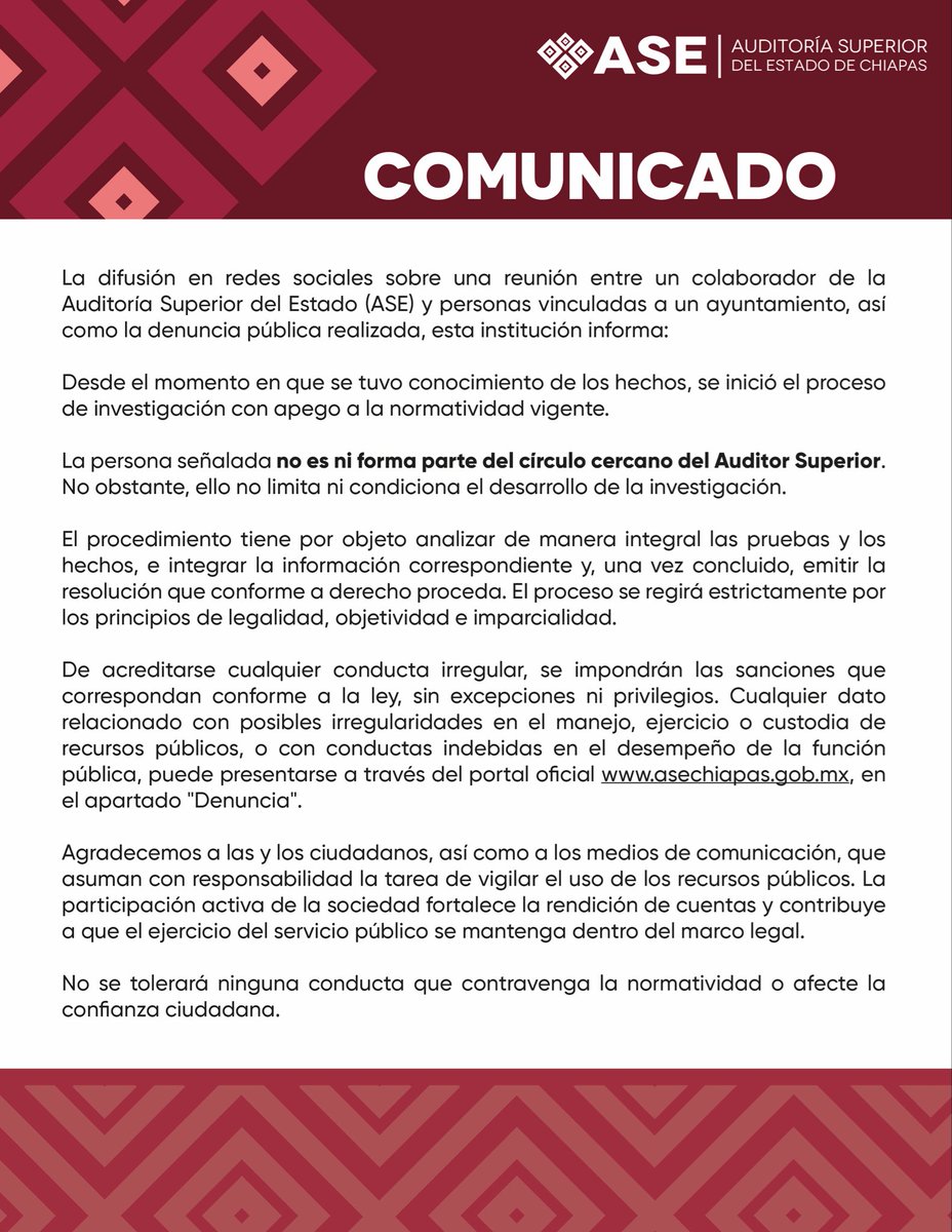 ASEChiapas (@asechiapas) on Twitter photo 