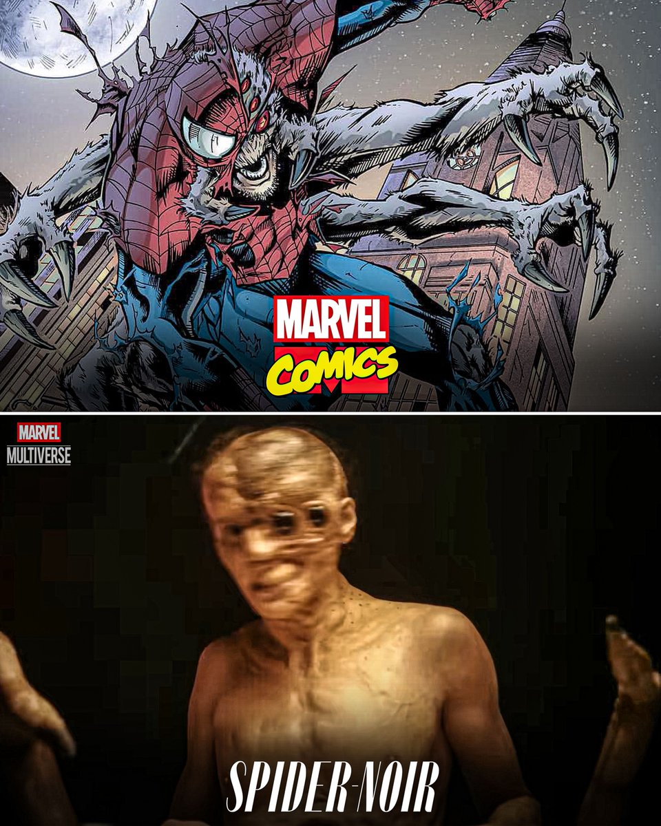 First look at Man-Spider in the ‘SPIDER-NOIR’ series.🕷️