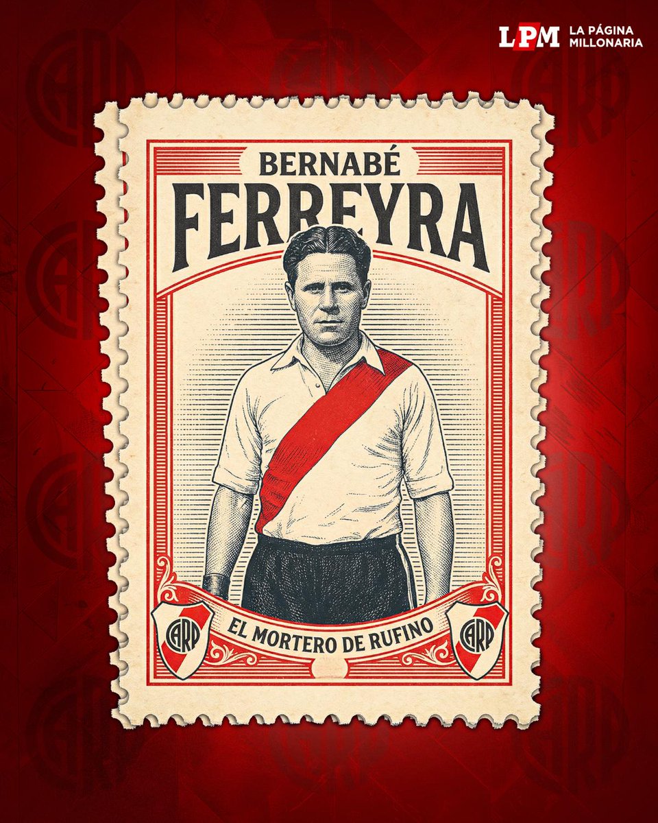 Un día como hoy nacía el gran Bernabé Ferreyra, uno de los máximos goleadores de nuestra historia y una leyenda del club.

𝐄𝐥 𝐌𝐨𝐫𝐭𝐞𝐫𝐨 𝐝𝐞 𝐑𝐮𝐟𝐢𝐧𝐨 🎯