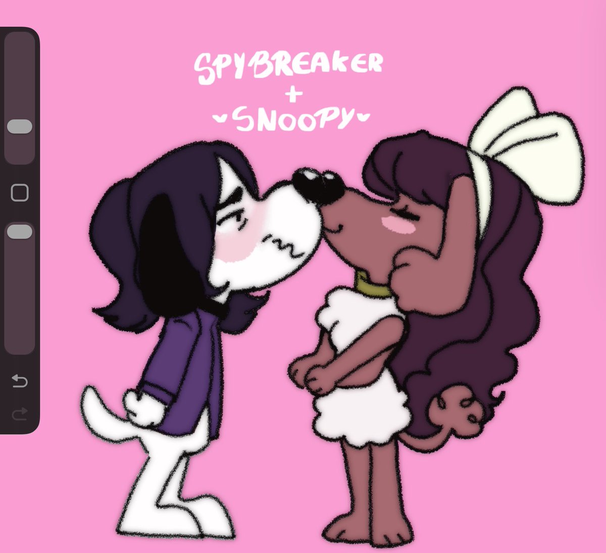 snapeyume's tweet photo. spybreaker + snoopy doodle 🤍 
all universes without exceptions. https://t.co/8HBrNMFSLt