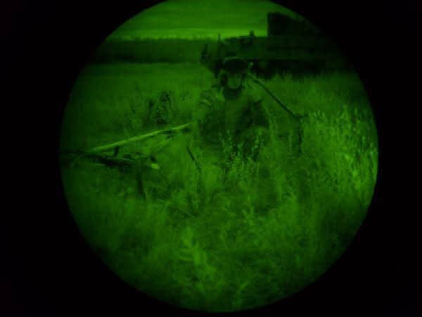 The infantryman in his natural state.