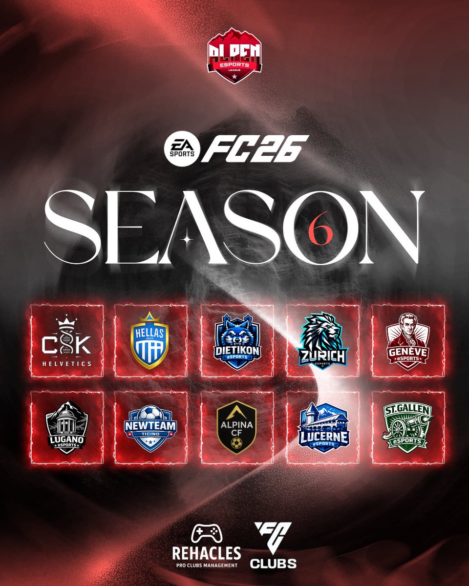 Alpen eFootball League tweet media