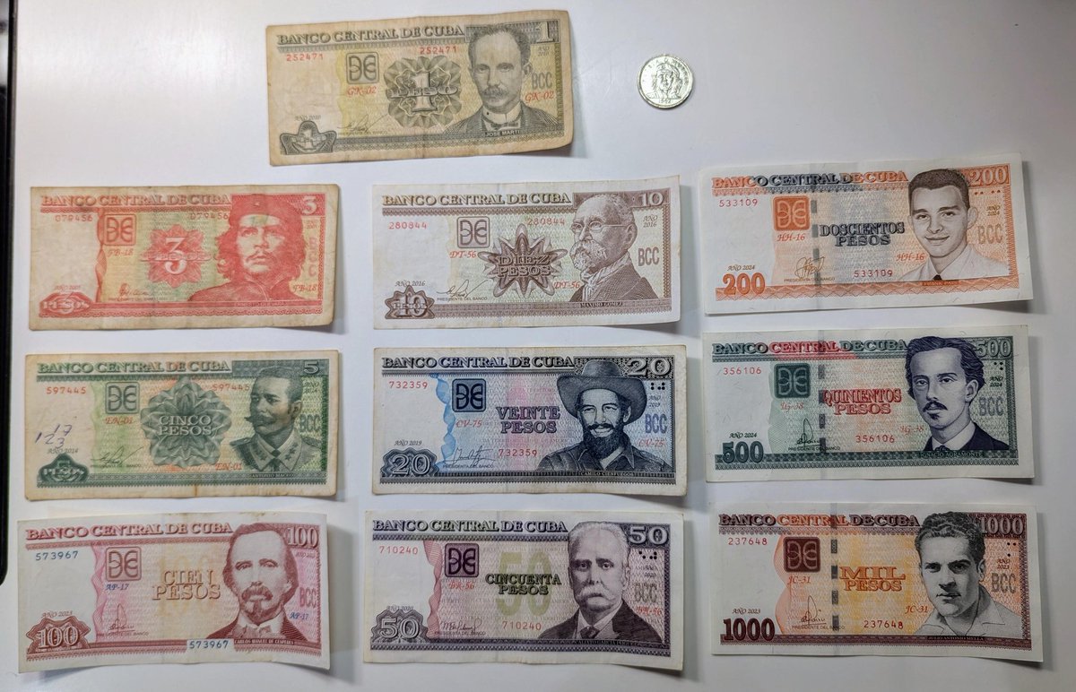 cubanopromedi0's tweet image. ABRO DEBATE: con la caída del régimen comunista, ¿qué se haría con el diseño de billetes y mártires de la moneda cubana (en caso de mantenerse)? 

DEJEN SUS PROPUESTAS