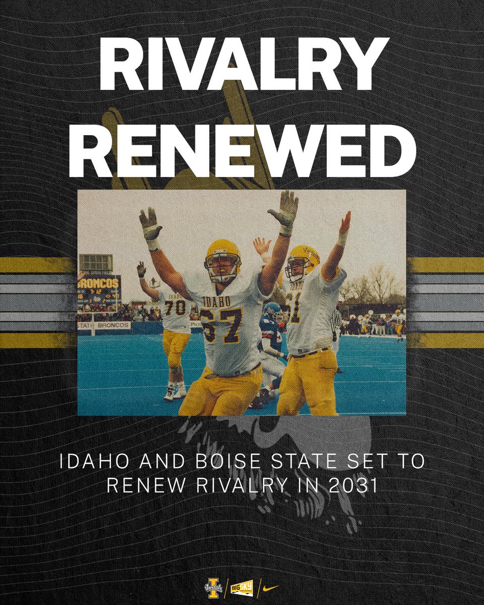 Idaho Football tweet media