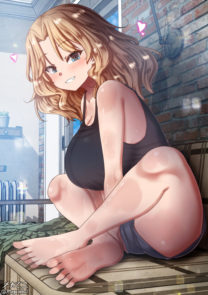 ケイさんと二人きり
Just you and Kay

#garupan
#ガルパン 