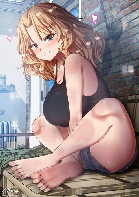 ケイさんと二人きり
Just you and Kay

#garupan
#ガルパン 