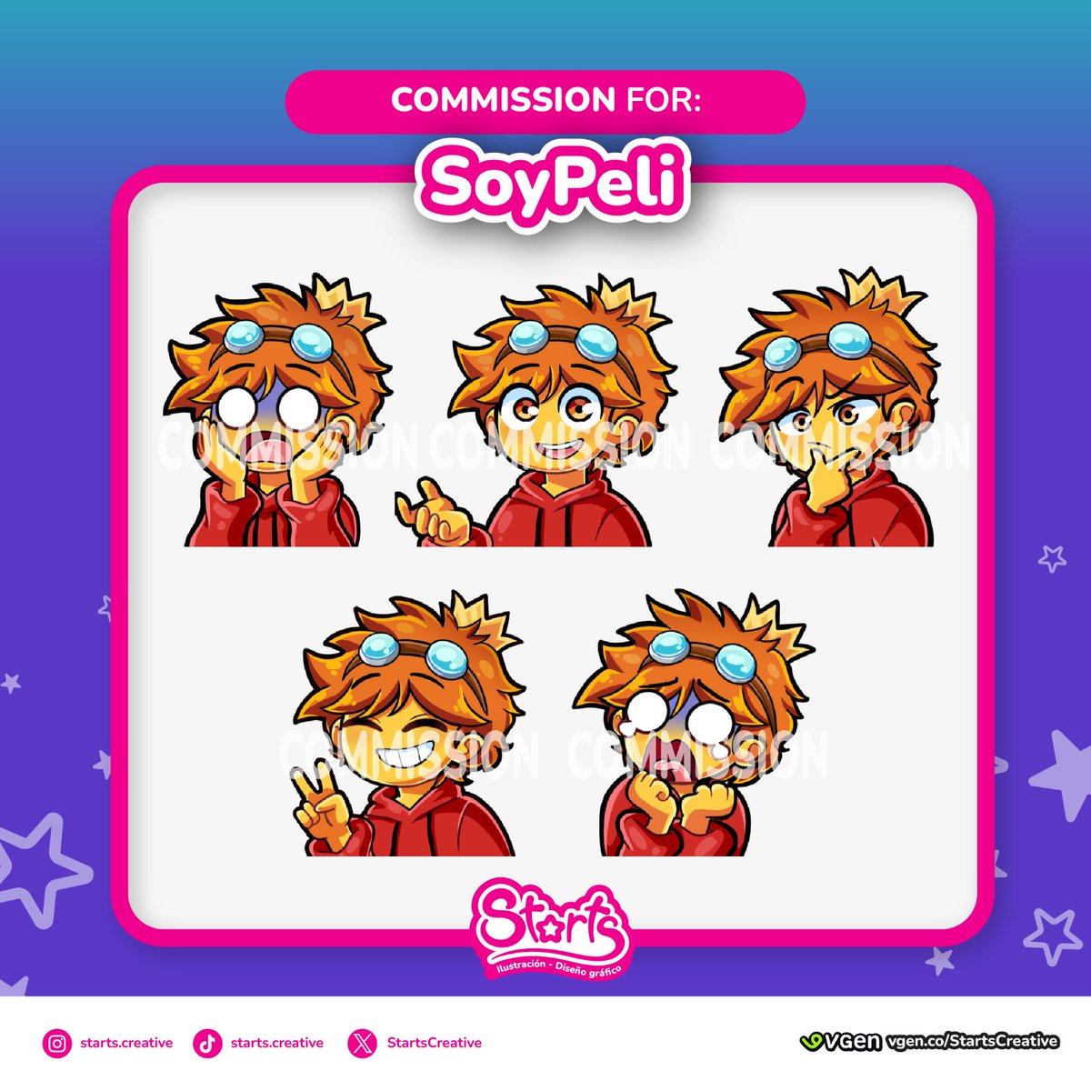 Starts.creative tweet media