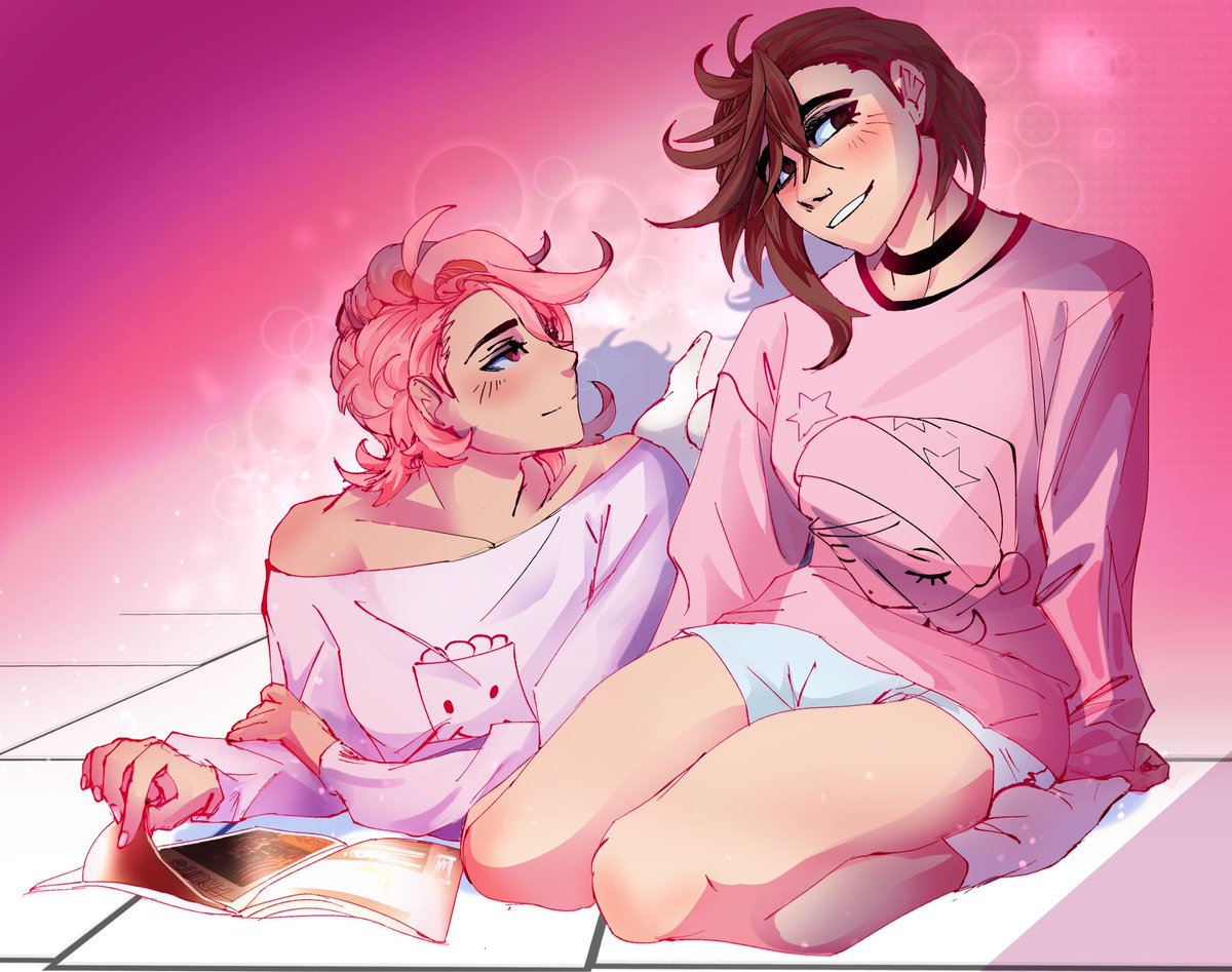 Came to a professional for MomoAira Art- Comm for the wonderful Kadie! 💖🦢🍑