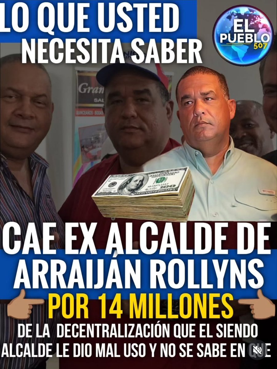 Estas ratas no roban poquito; se alagartan al ver tanto dinero...