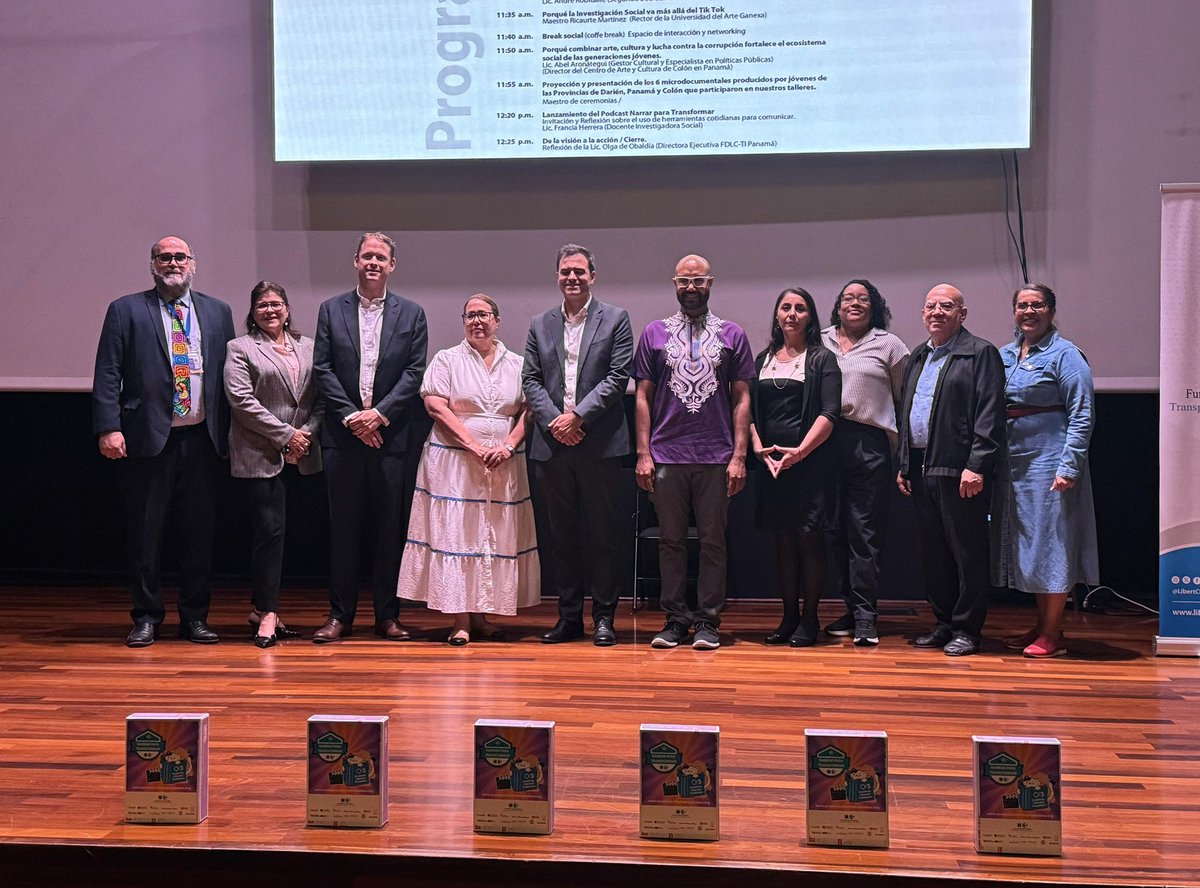 ✅️🤝Aliados y financiadores participaron en el proyecto Voces Jóvenes por la Integridad, fortaleciendo la iniciativa.