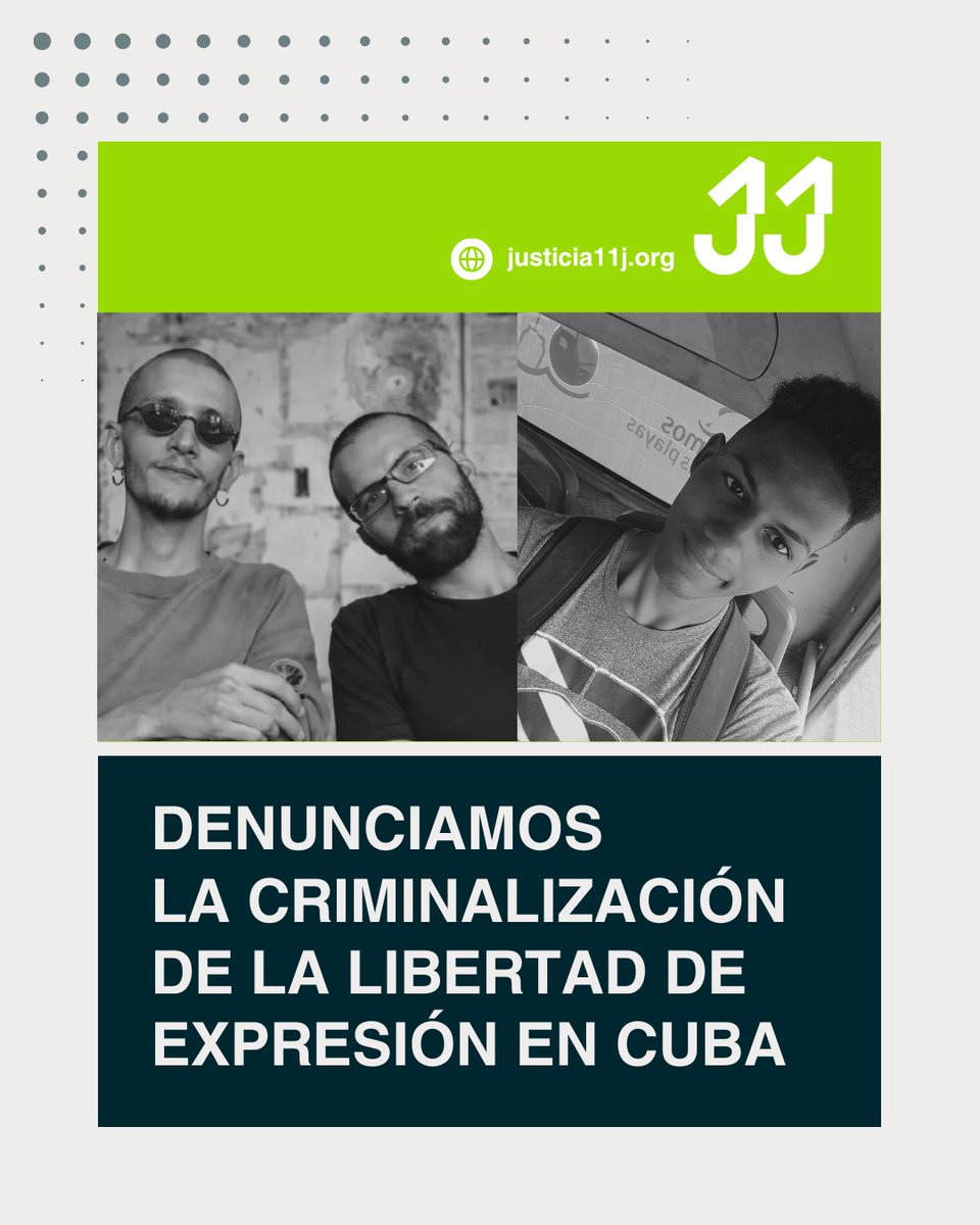 📢 #URGENTE | La Fiscalía Provincial de #Holguín informó, mediante una nota publicada en sus redes sociales, que mantiene “bajo control” el proceso penal por los supuestos delitos de “propaganda contra el orden constitucional” e “instigación a delinquir” contra los jóvenes