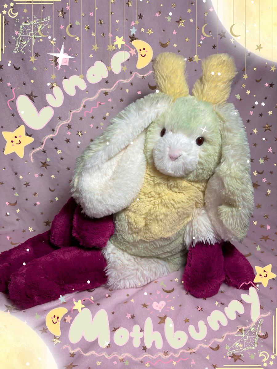 🌸 💚 ✨ Meet Lunar Mothbunny!!✨💚 🌸