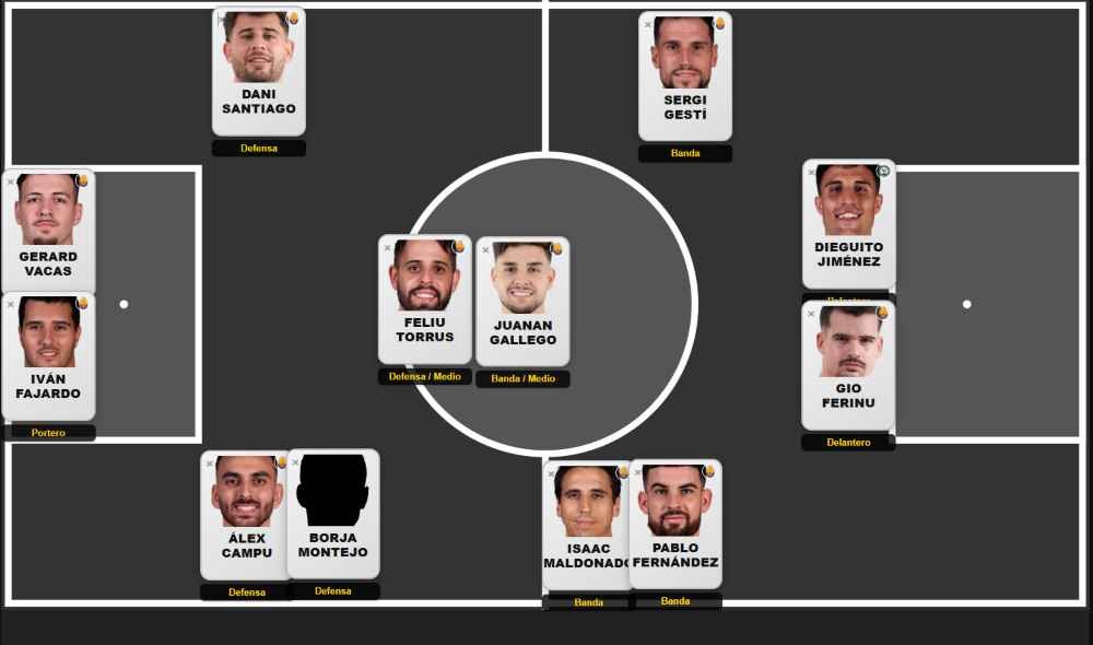 SAIYANS 2026 OFICIAL:

Llegan Dieguito Jiménez (DC) y Borja Montejo (DFC) q uno ya ha demostrado ser muy top y Borja q confió muchísimo en el

Más la baja de Campu falta un jugador q espero q sea un Banda Diestro pq con 2 DFC + Feliu vamos bien.

🧡💙SOMOS SAIYANS 🧡💙