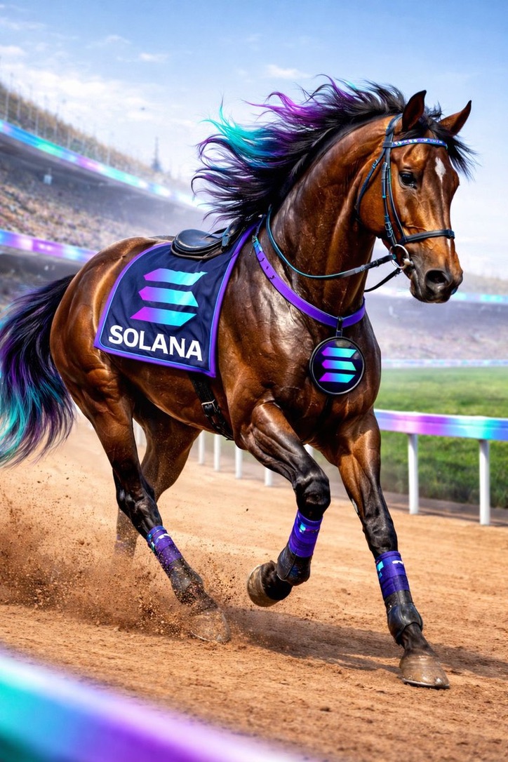 bet on the fastest horse.    solana.