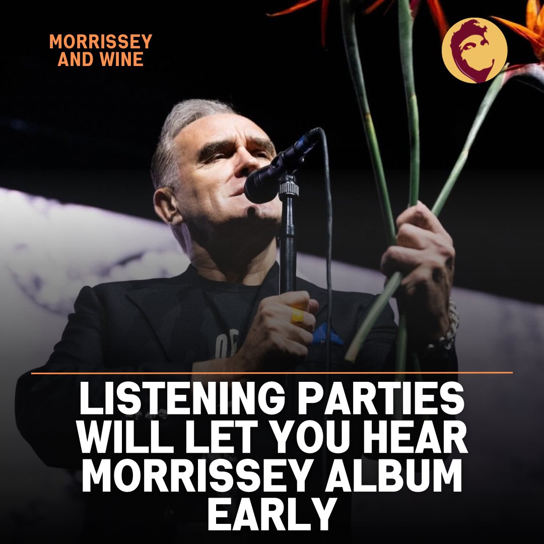 Official listening parties will take place across the US and other territories on Feb 28 - giving you the chance to hear Morrissey’s new album early 

The full list of events can be found at events.makeupisalie.com

The UK is not included at present