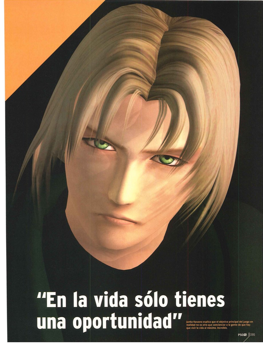 K_M_Sayuri's tweet photo. Play2 Obsession Magazine (Spain) - Issue 6 May 2001

#shadowofdestiny #shadowofmemories https://t.co/Sfe3mLylM9