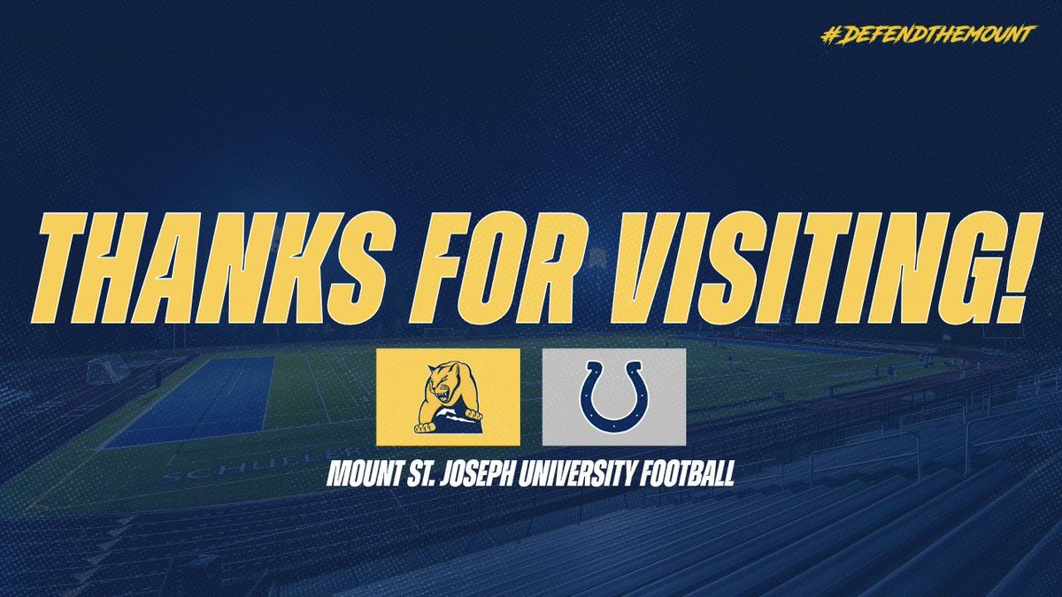 Mount St. Joseph Football tweet media